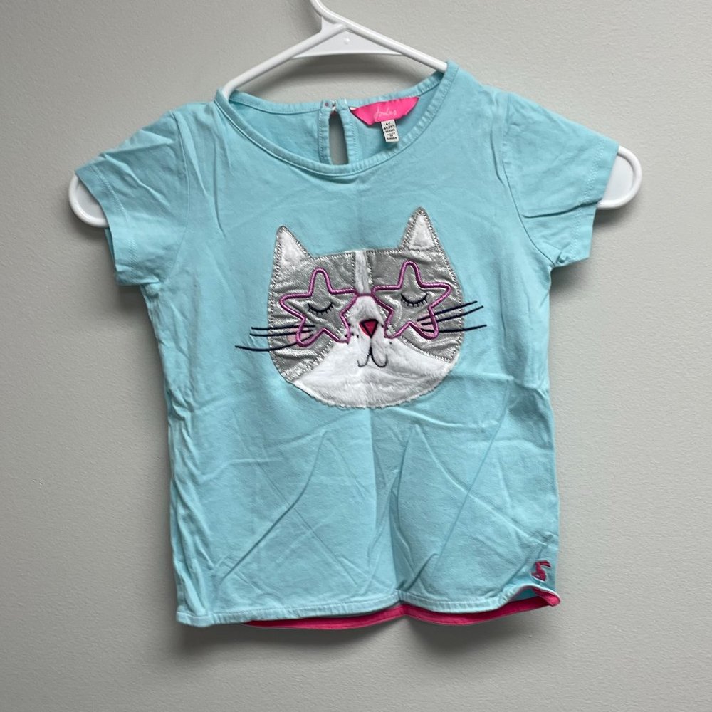 Kids (Girl) Joules Short Sleeve Shirt